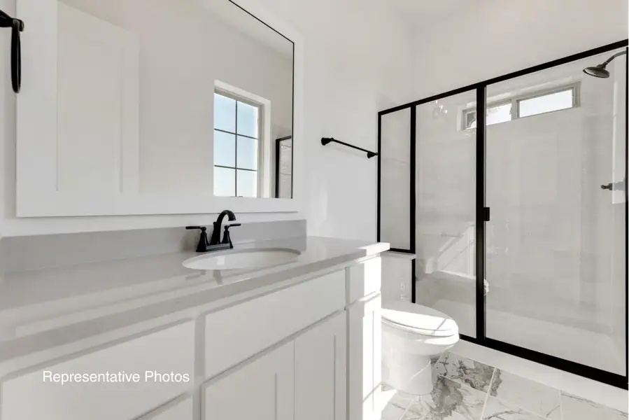 Representative furnished interior of a home built from the Grand Estate by Grand Homes in Kings Crossing, Parker (Image 12).