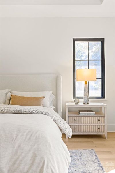Furnished interior view inside a new home in , Charlotte (Image 15).
