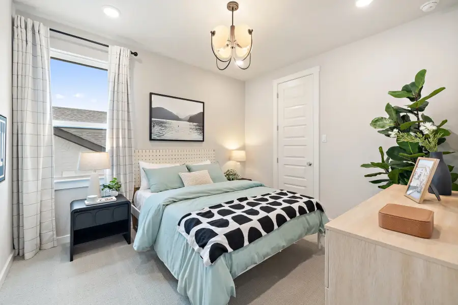 Furnished interior view inside a new home in Turner's Crossing, Buda (Image 43).