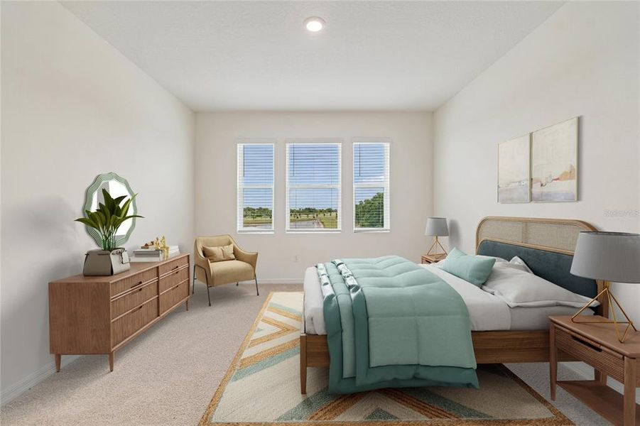 Furnished interior view inside a new home in Waterset Townhomes, Apollo Beach (Image 12). Furnished interior view inside a new home in Waterset Townhomes, Apollo Beach (Image 12).