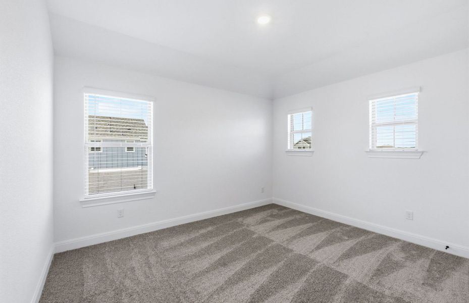 Spacious, unfurnished interior of a new home in Santa Rita Ranch, Liberty Hill (Image 40). Spacious, unfurnished interior of a new home in Santa Rita Ranch, Liberty Hill (Image 40).
