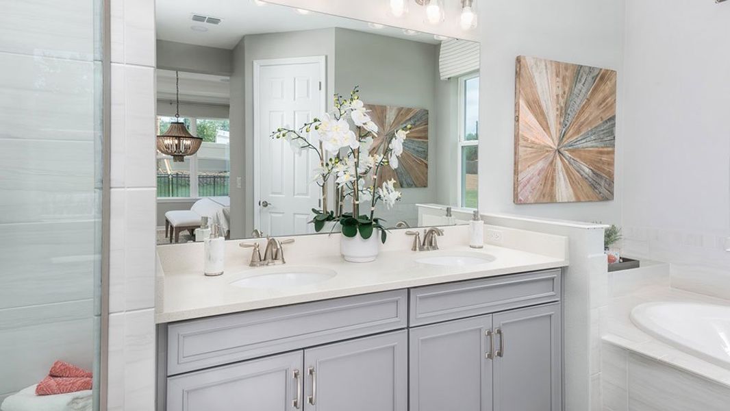 Representative furnished interior of a home built from the Saint Thomas by Taylor Morrison in Central Park, Port St. Lucie (Image 19).