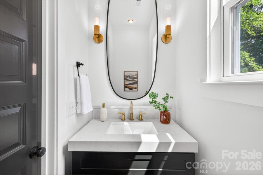 Furnished interior view inside a new home in , Charlotte (Image 26).