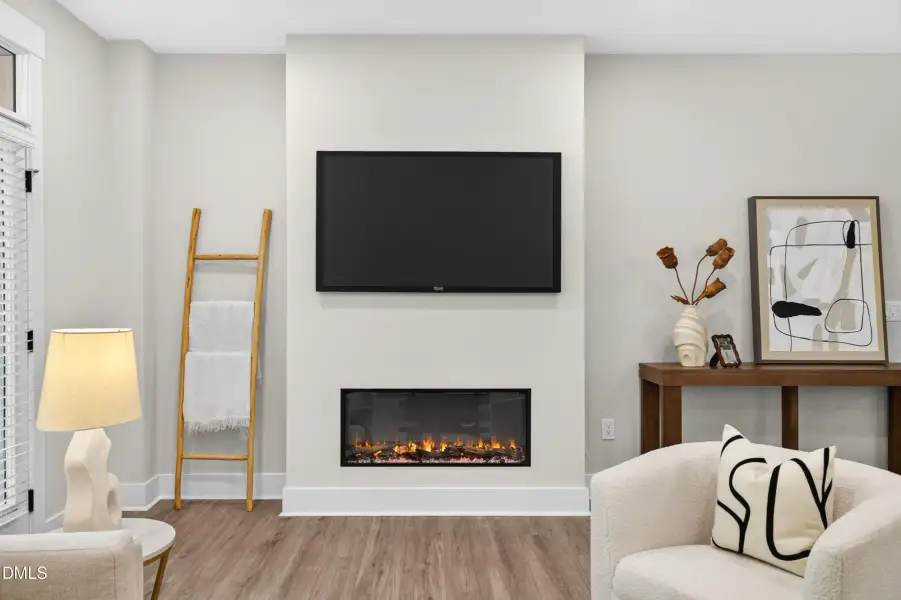 Fireplace & TV Wall (Model Home)