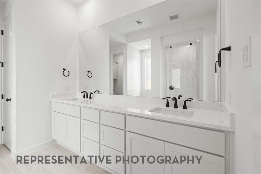 Furnished interior view inside a new home in Ramble, Celina (Image 4).