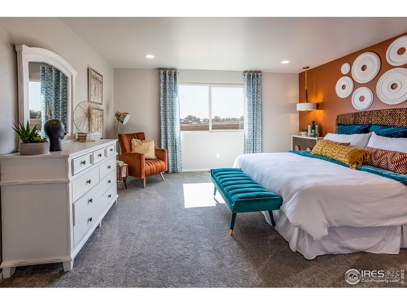 Furnished interior view inside a new home in Prairie Song, Windsor (Image 6).
