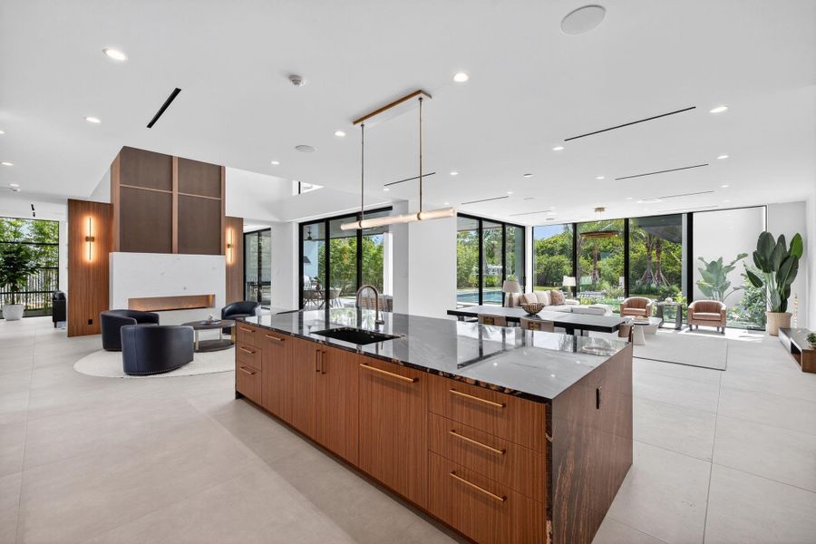 Furnished interior view inside a new home in , Fort Lauderdale (Image 12). Furnished interior view inside a new home in , Fort Lauderdale (Image 12).