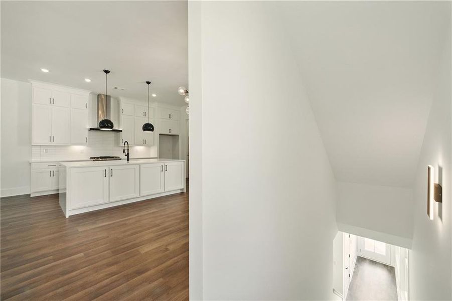 Furnished interior view inside a new home in , Atlanta (Image 10).