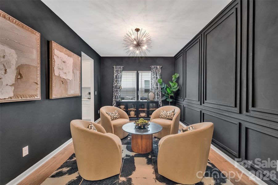 Furnished interior view inside a new home in , Monroe (Image 29).