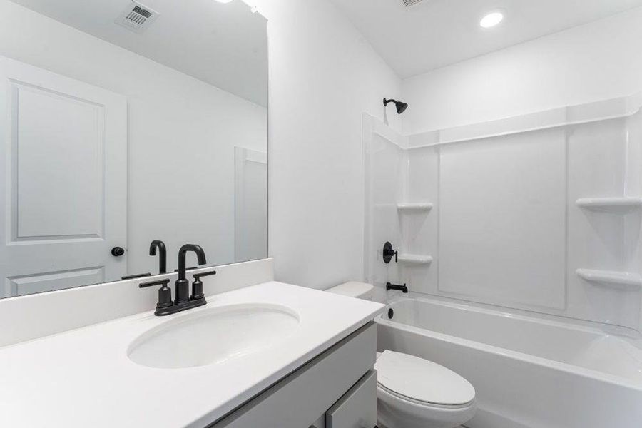 Furnished interior view inside a new home in Rosewood Farm, Lawrenceville (Image 17).