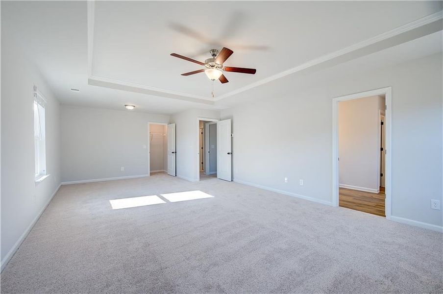 Spacious, unfurnished interior of a new home in Chapel Hill, Newnan (Image 26).