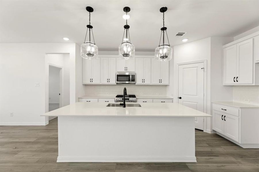 Furnished interior view inside a new home in Gateway Parks, Forney (Image 6).