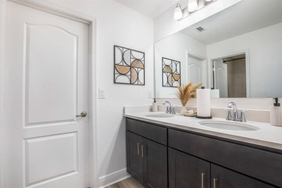 Furnished interior view inside a new home in Mirada, San Antonio (Image 14). Furnished interior view inside a new home in Mirada, San Antonio (Image 14).