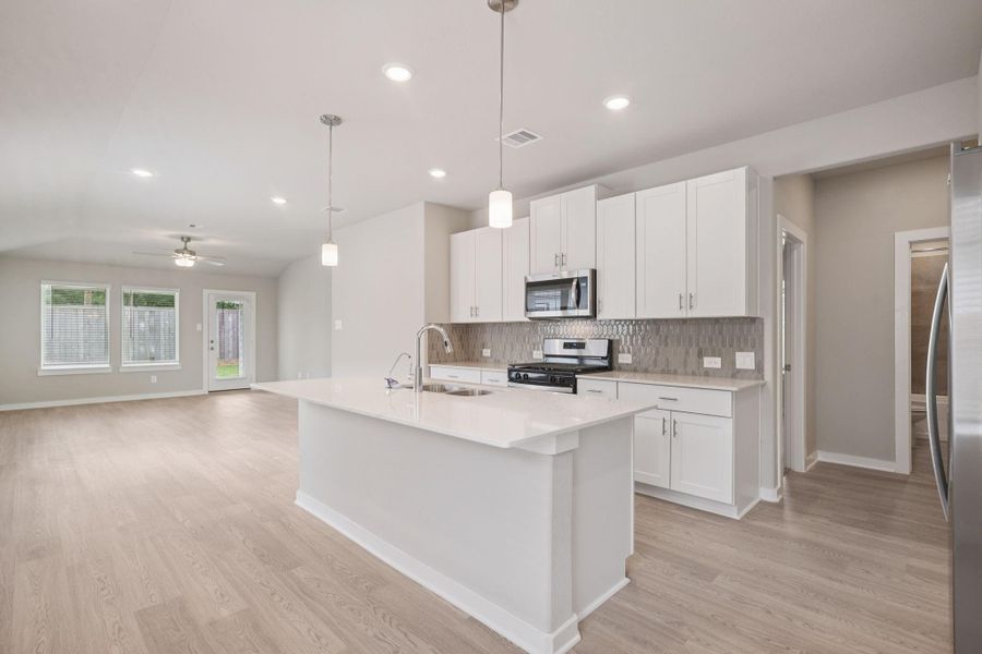 Photo is not of the actual home, but is an inspirational photo of builder’s model home and may depict options, furnishings, and/or decorator features that are not included