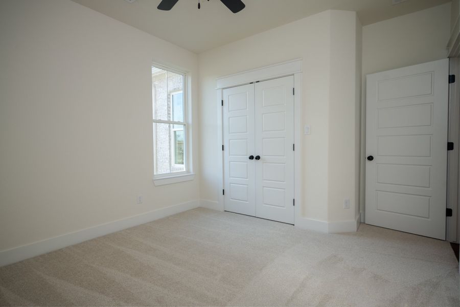 Spacious, unfurnished interior of a new home in Greens Prairie Reserve, College Station (Image 26). Spacious, unfurnished interior of a new home in Greens Prairie Reserve, College Station (Image 26).