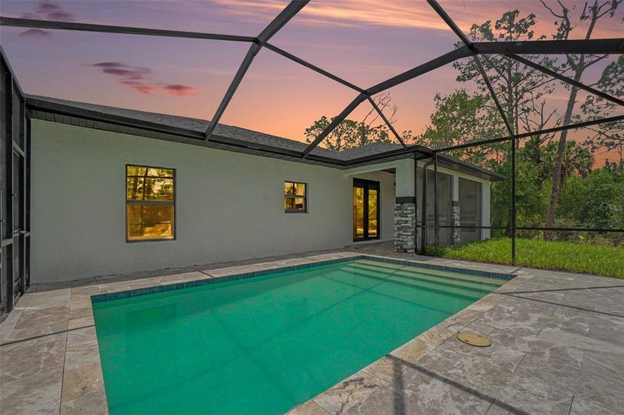 Exterior details and patio area of a home in , Port Charlotte (Image 4). Exterior details and patio area of a home in , Port Charlotte (Image 4).