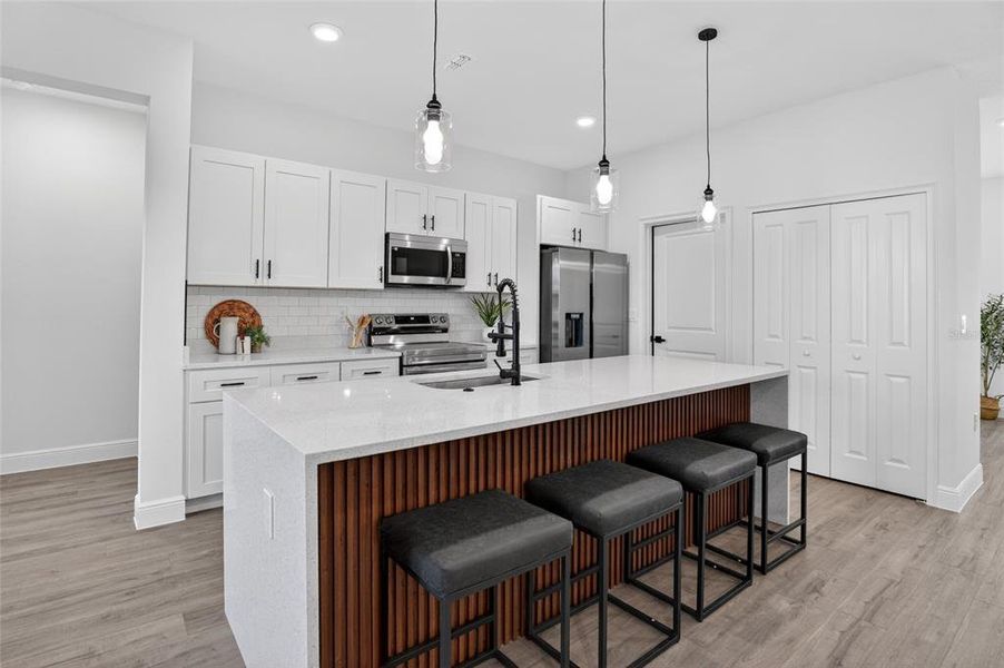 Furnished interior view inside a new home in , Ocala (Image 10).