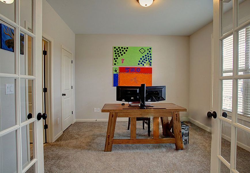 Representative furnished interior of a home built from the The Stratton by Bamford and Company in Rowland Springs, Cartersville (Image 5).