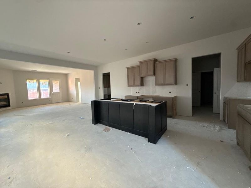 In-progress construction of a new home in Morningstar, Aledo, TX (Image 6).