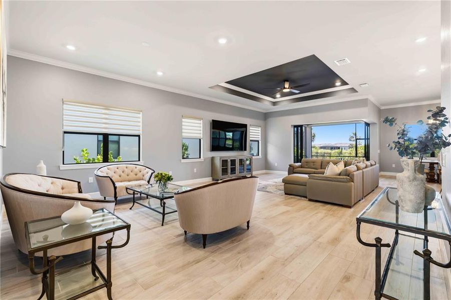 Furnished interior view inside a new home in , Nokomis (Image 5).