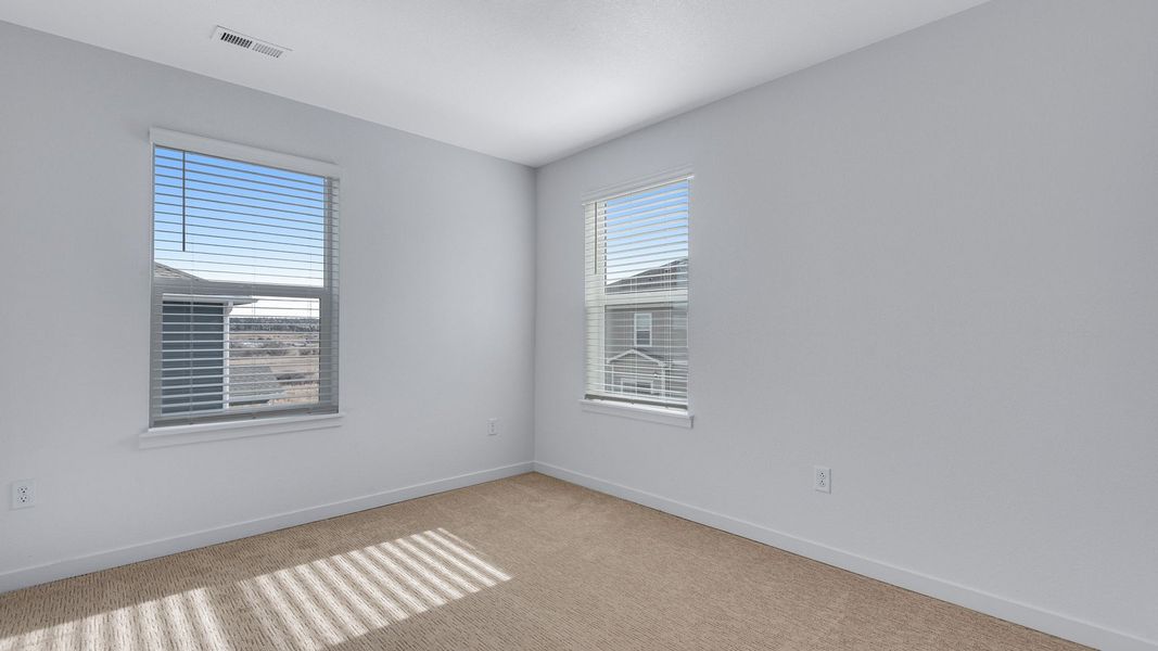 Representative unfurnished interior of a home built from the Bridgeport by D.R. Horton in Hansen Farm, Fort Collins (Image 22).