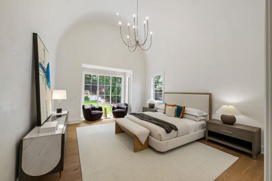 Furnished interior view inside a new home in , Atlanta (Image 11). Furnished interior view inside a new home in , Atlanta (Image 11).