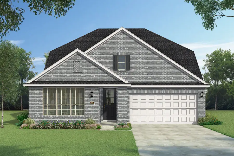 Representative exterior photo of a completed home built from the Jasmine by Mattamy Homes in Villages of Hurricane Creek, Anna, TX (Image 2).
