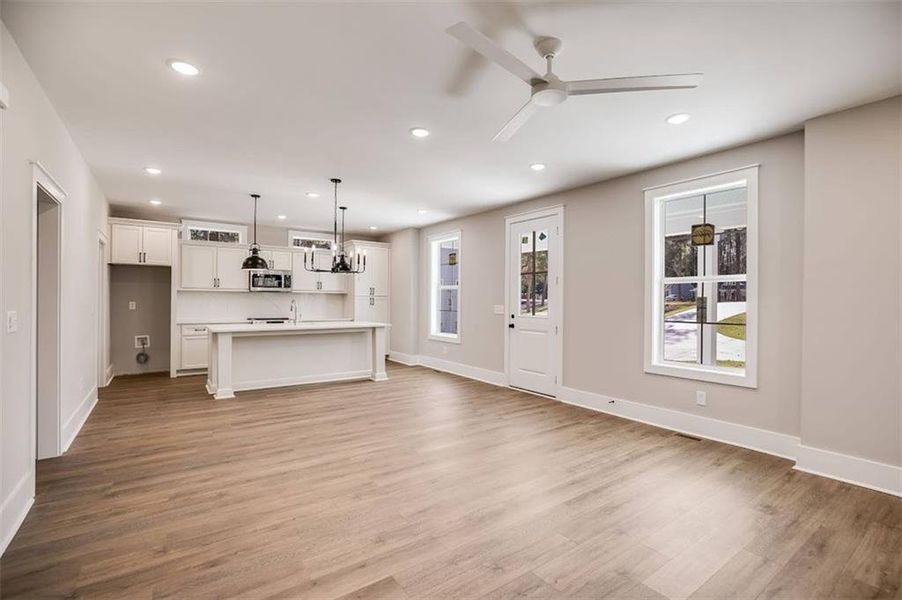 Spacious, unfurnished interior of a new home in , Bowdon (Image 14).
