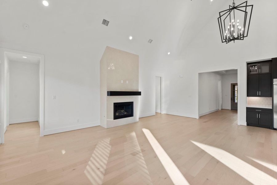 Spacious, unfurnished interior of a new home in Homestead Hill, New Waverly (Image 20).