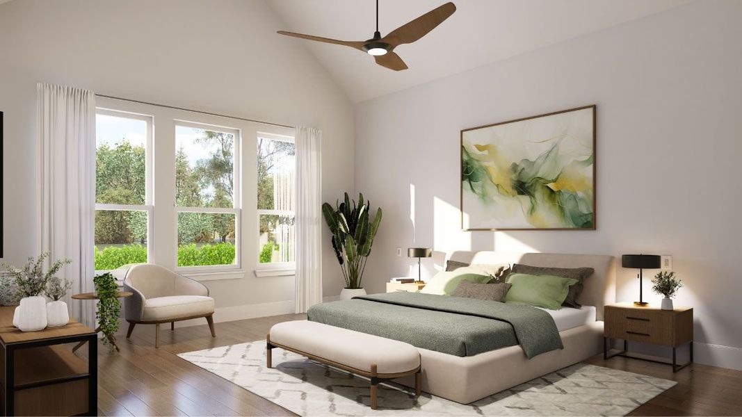 Representative furnished interior of a home built from the L675 by Lifestyle Homes in Heritage Series 64s, Frisco (Image 12).