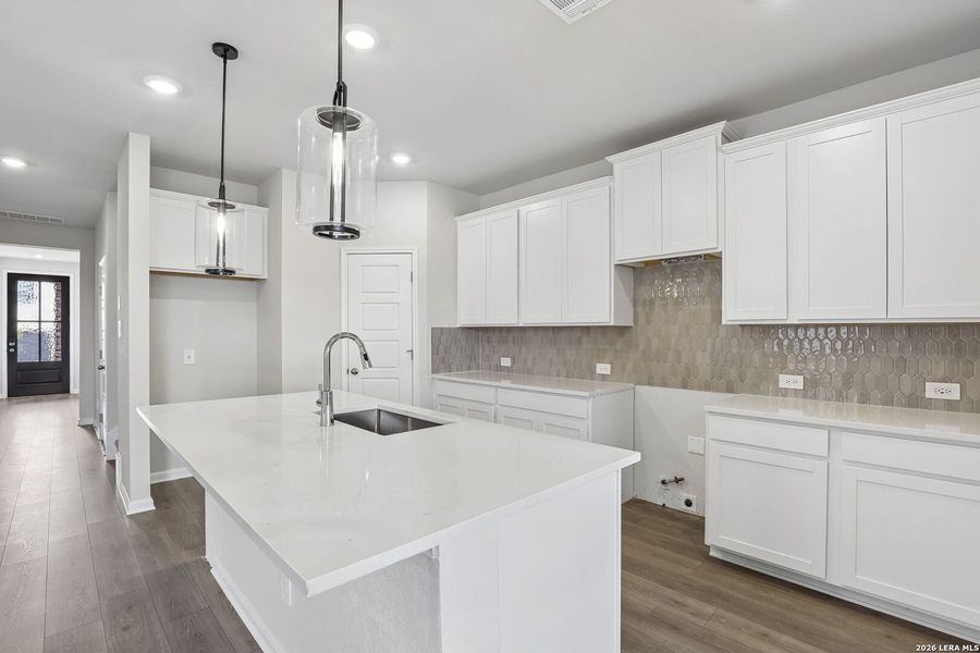 Furnished interior view inside a new home in Thomas Pond, San Antonio (Image 16).
