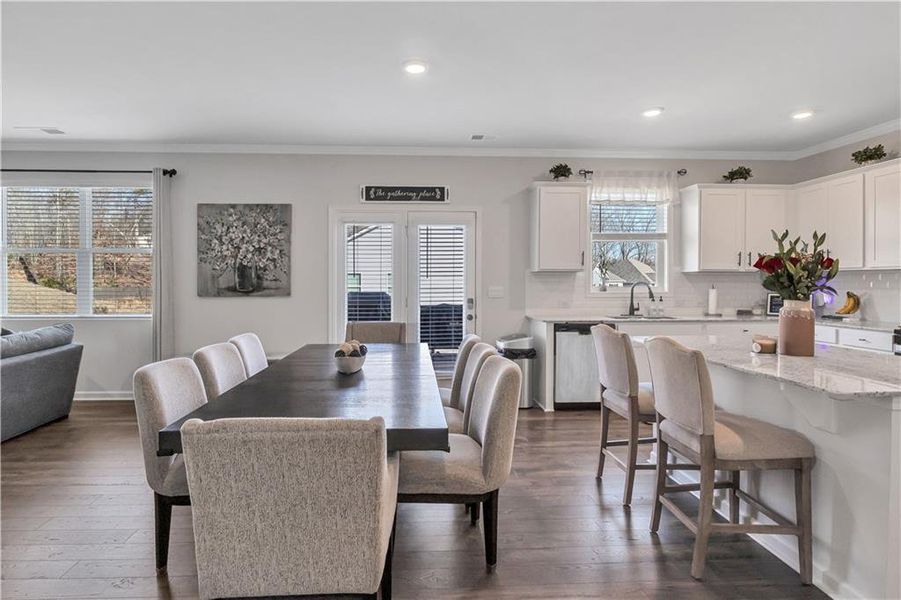 Furnished interior view inside a new home in Thompson Ridge, Dallas (Image 27).