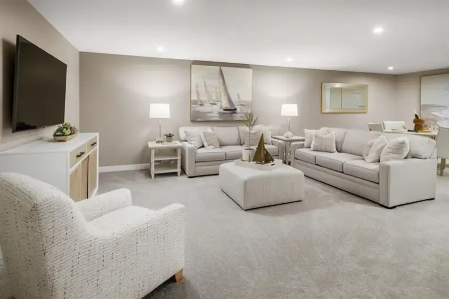 Representative furnished interior of a home built from the Ashbrooke by Ryan Homes in Windsor Estates, Walhalla (Image 12).