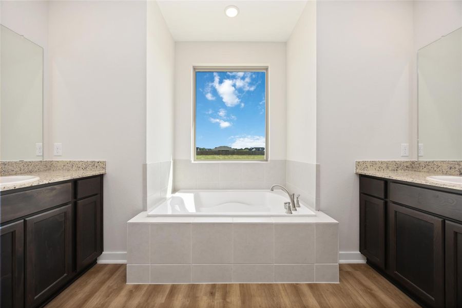 Furnished interior view inside a new home in Blue Jay's Landing, Needville (Image 18).