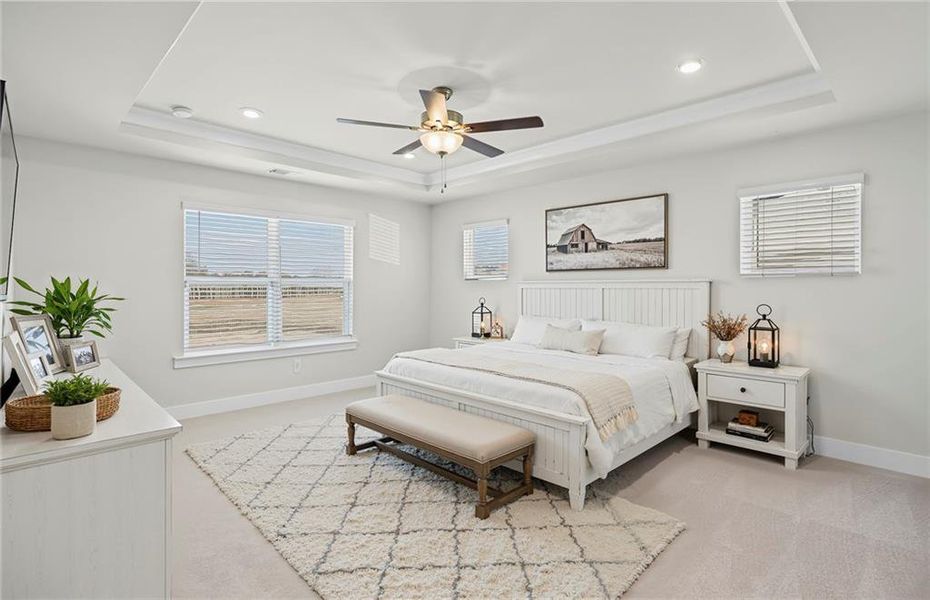 Furnished interior view inside a new home in Creekside at Skelton, Jefferson (Image 14).