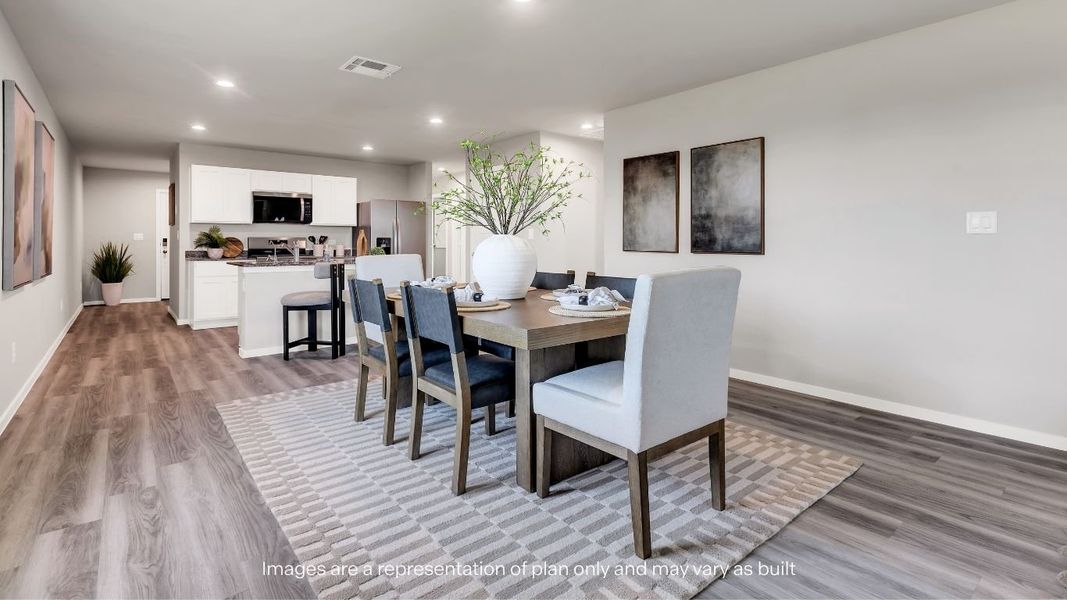 Furnished interior view inside a new home in Deer Meadows, Odessa (Image 7).
