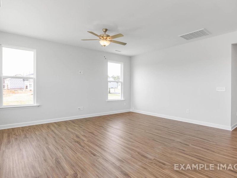 Spacious, unfurnished interior of a new home in Retreat at North Main, Lillington (Image 15).