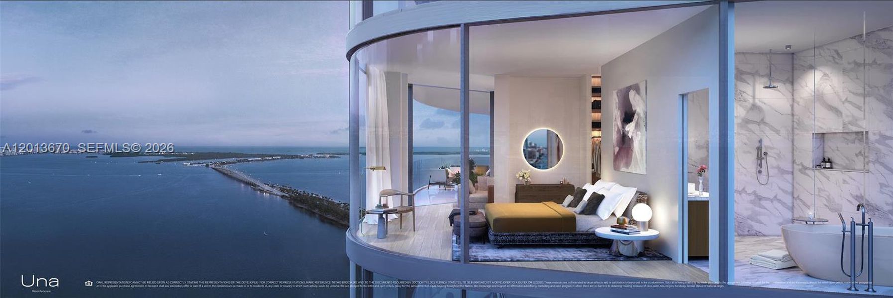 Condo located in Miami, FL showcasing its design and architecture (Image 7).