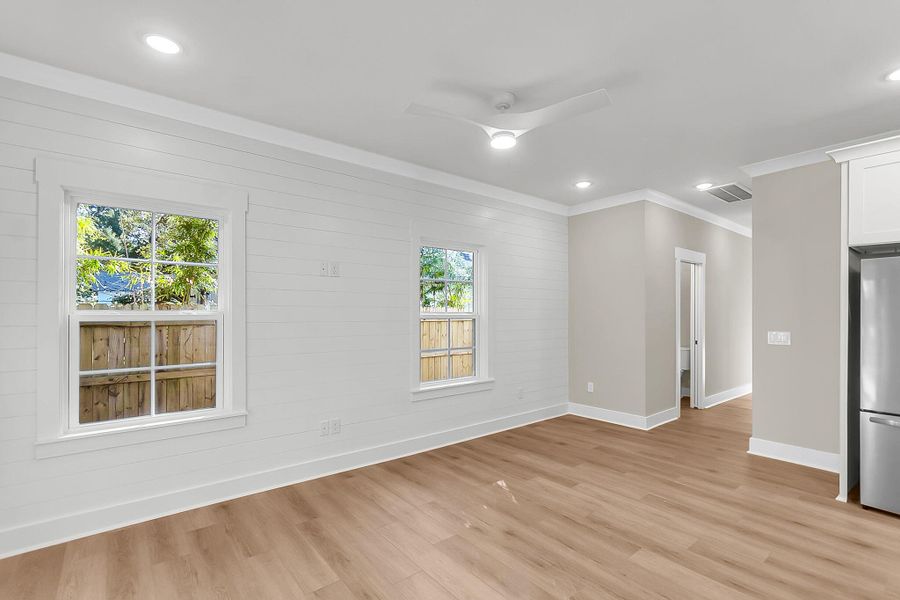 Spacious, unfurnished interior of a new home in , Charleston (Image 28). Spacious, unfurnished interior of a new home in , Charleston (Image 28).
