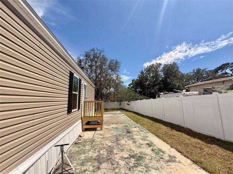 Exterior details and patio area of a home in , New Port Richey (Image 24). Exterior details and patio area of a home in , New Port Richey (Image 24).