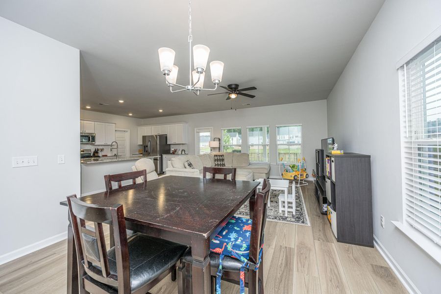 Furnished interior view inside a new home in Cypress Preserve, Moncks Corner (Image 25).
