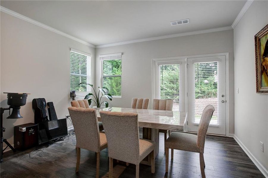 Furnished interior view inside a new home in , Acworth (Image 13).