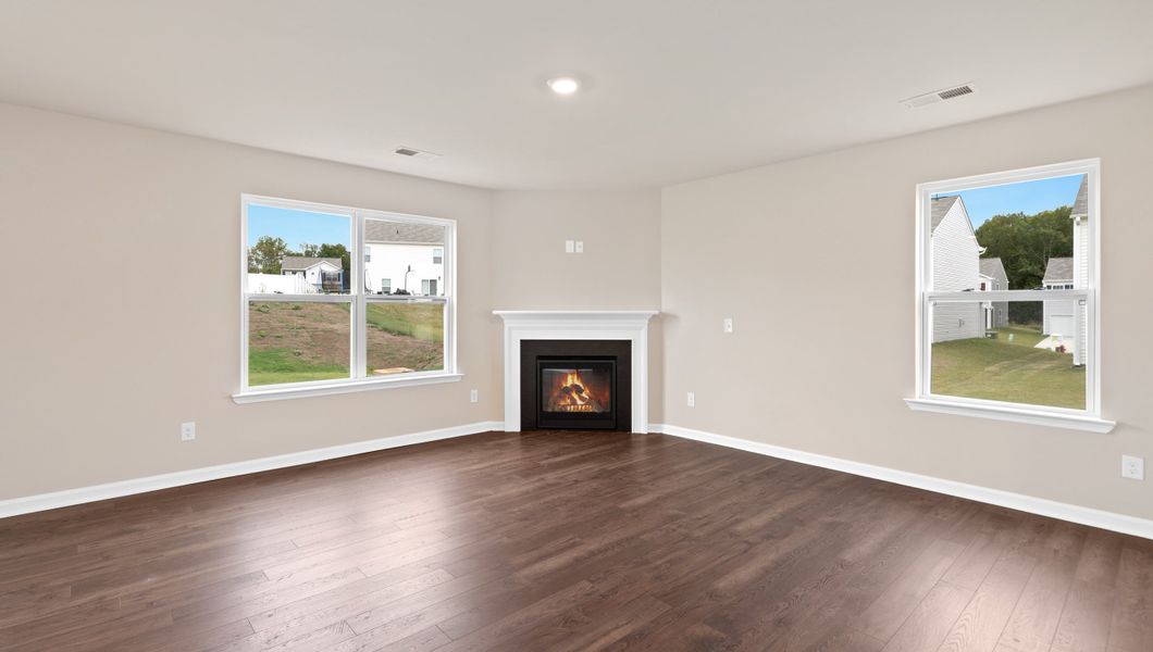 Representative unfurnished interior of a home built from the AISLE by D.R. Horton in Baxter Village, Boiling Springs (Image 14).
