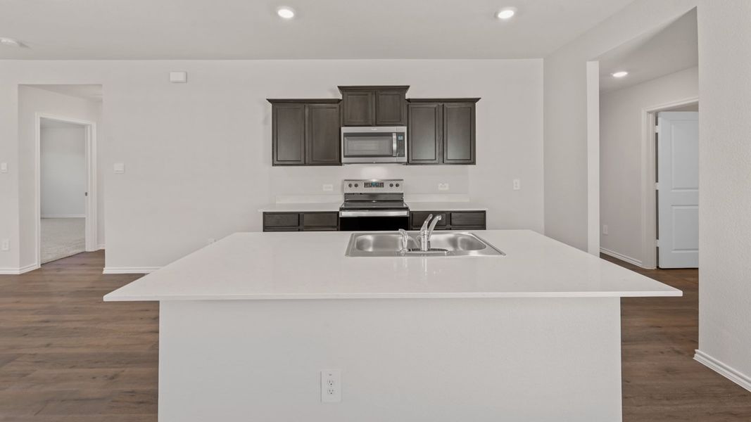 Furnished interior view inside a new home in Cartwright Ranch, Crandall (Image 3).