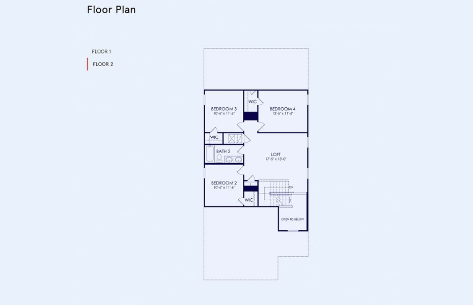 2D floor plan layout of this home in Clearhaven, Princeton, TX (Image 4).