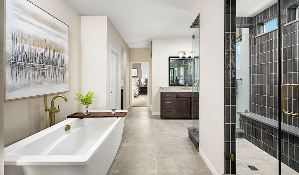Sage-D658-BarefootVillage Bathroom
