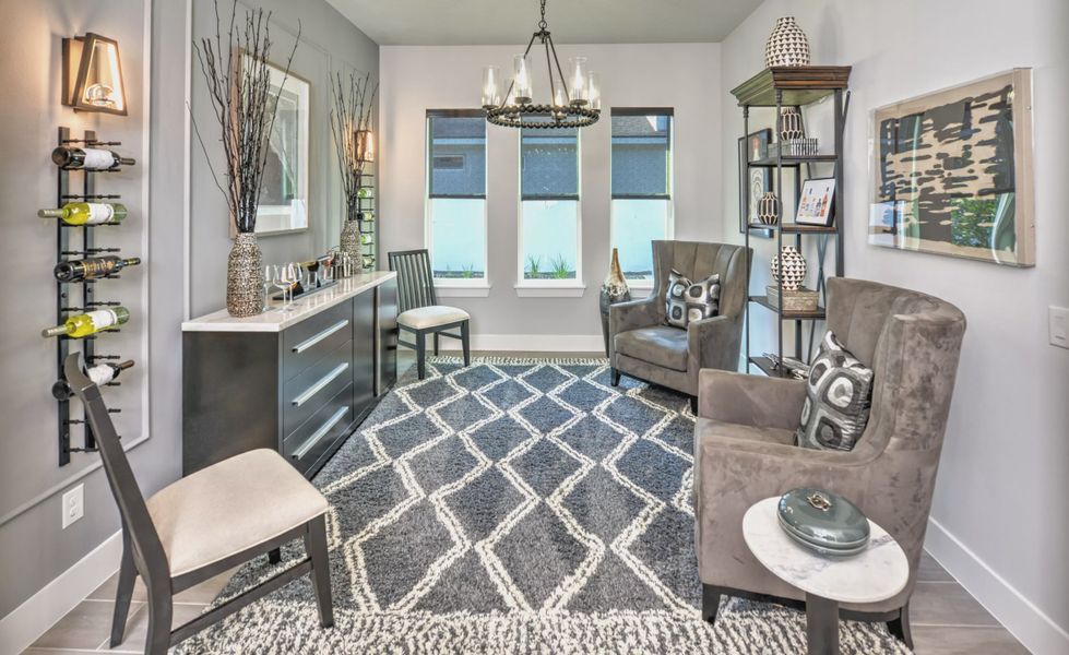 Furnished interior view inside a new home in Woodhaven, Port Orange (Image 14).