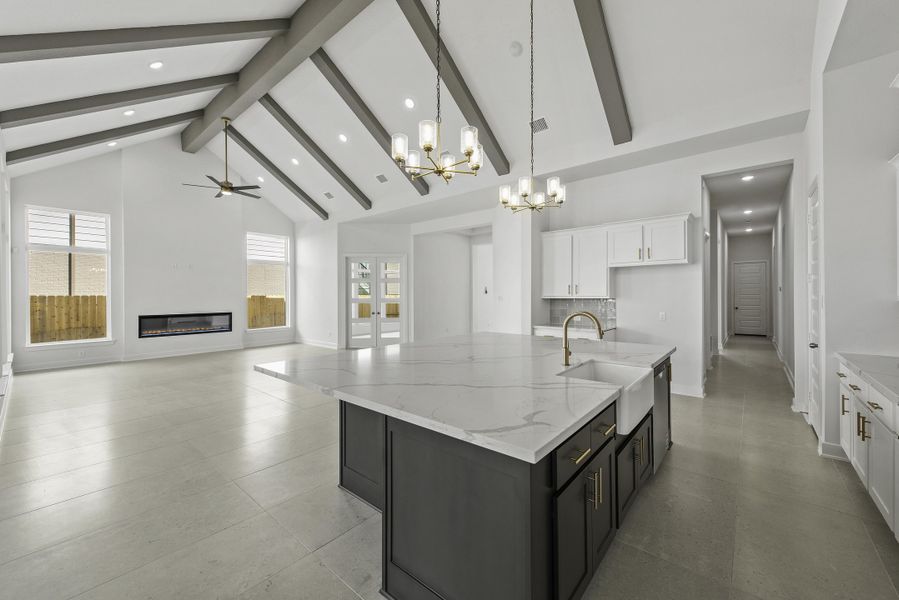 Representative furnished interior of a home built from the The Leona by Westin Homes in ARTAVIA®, Conroe (Image 13).