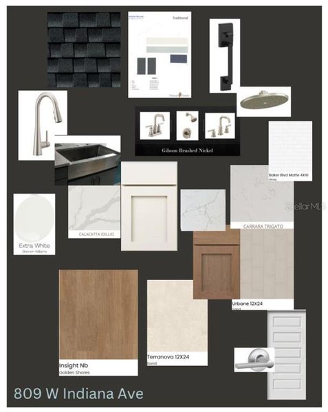 Sample of building materials used in homes in , Tampa (Image 10).