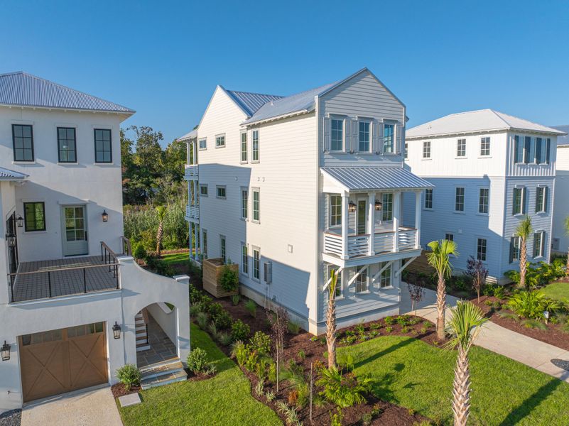 Front exterior of a new home in , Georgetown, SC, highlighting curb appeal (Image 30). Front exterior of a new home in , Georgetown, SC, highlighting curb appeal (Image 30).